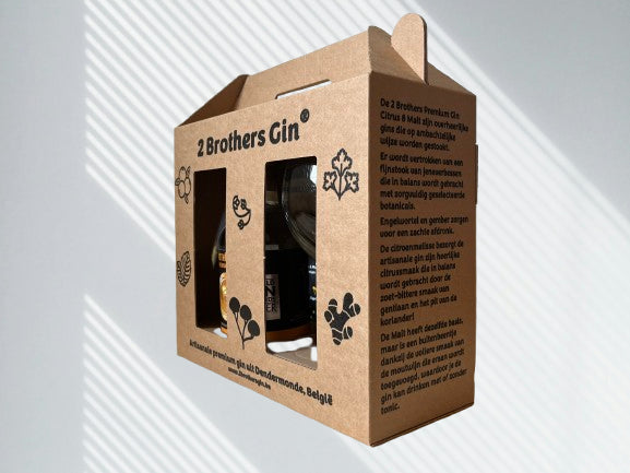 The 2 Brothers Premium "CITRUS" Gin Gift Box