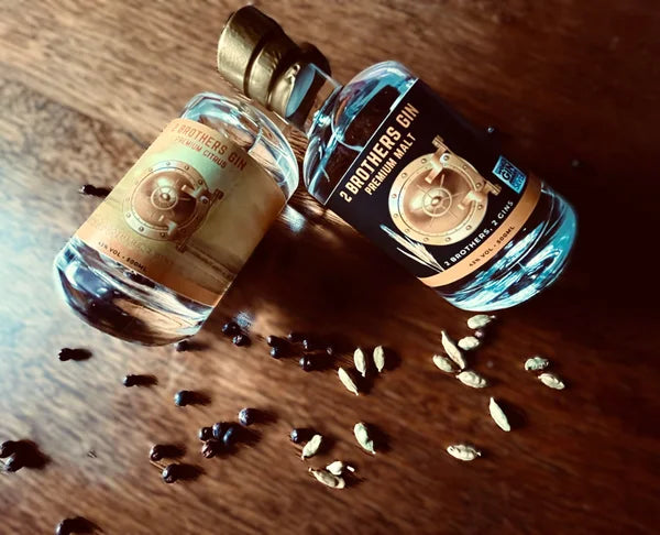 2 Brothers Premium Gin Malt & Citrus (2 bottles of 200 ml.)